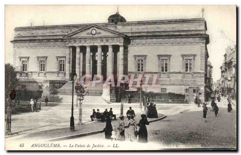 CPA Palais de Justice Angouleme