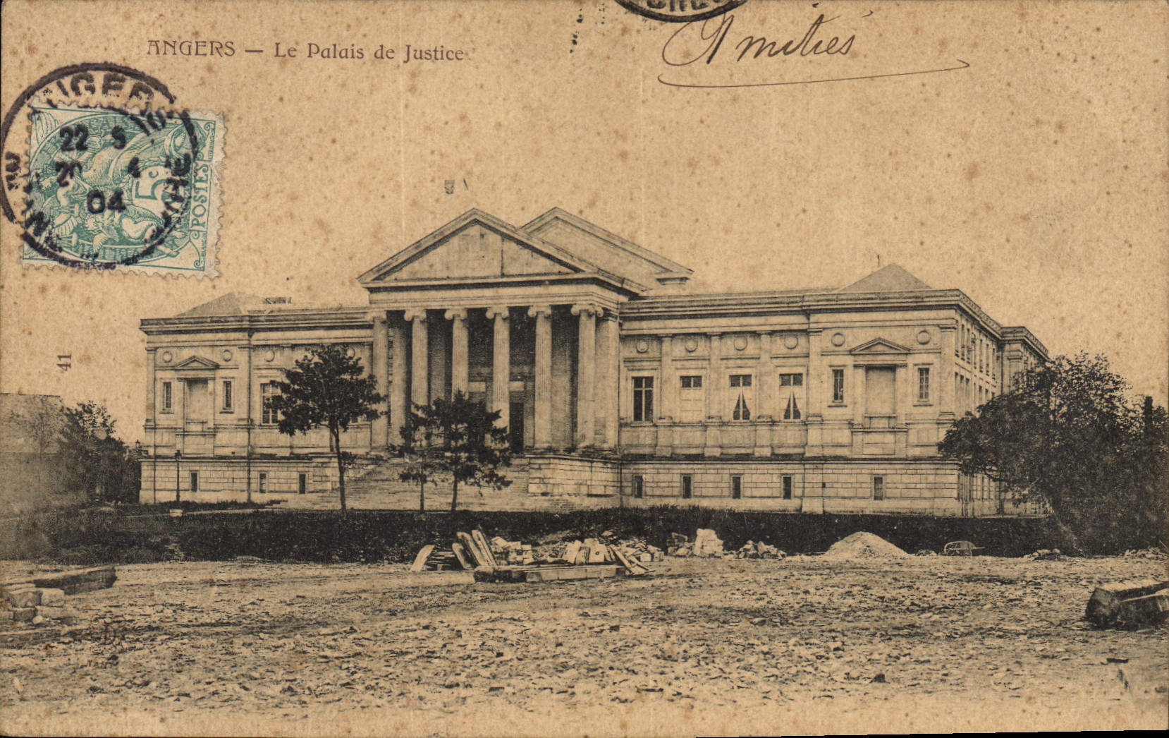 Angers — Le Palais de Justice — Éditeur non identifié, n° de série non visible
