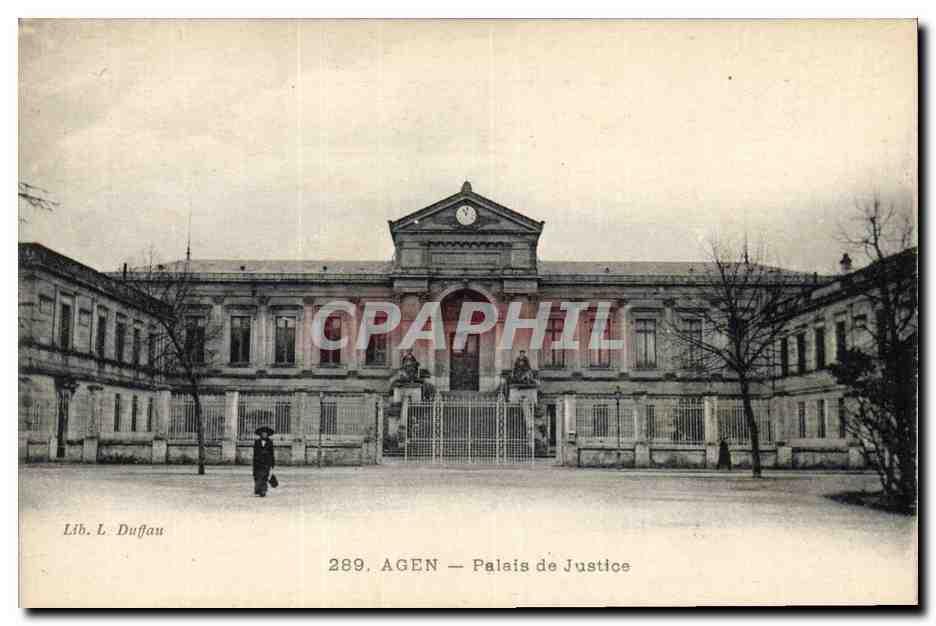 CPA Palais de Justice Agen