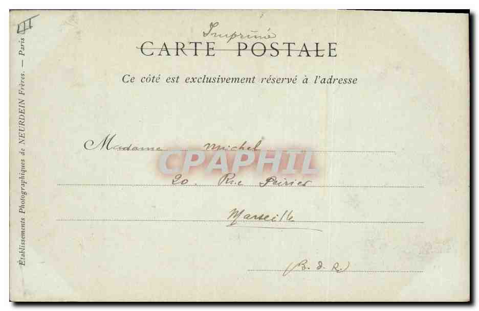 Avranches — Le Palais de Justice — Collections ND Phot — Verso