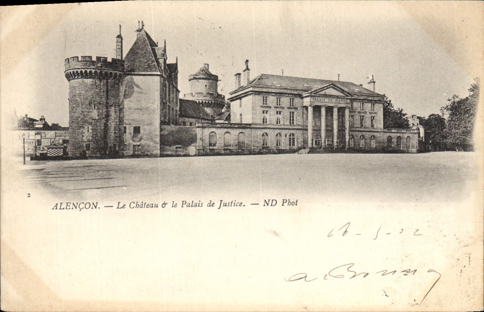 Alençon — Le Château & le Palais de Justice — ND Phot