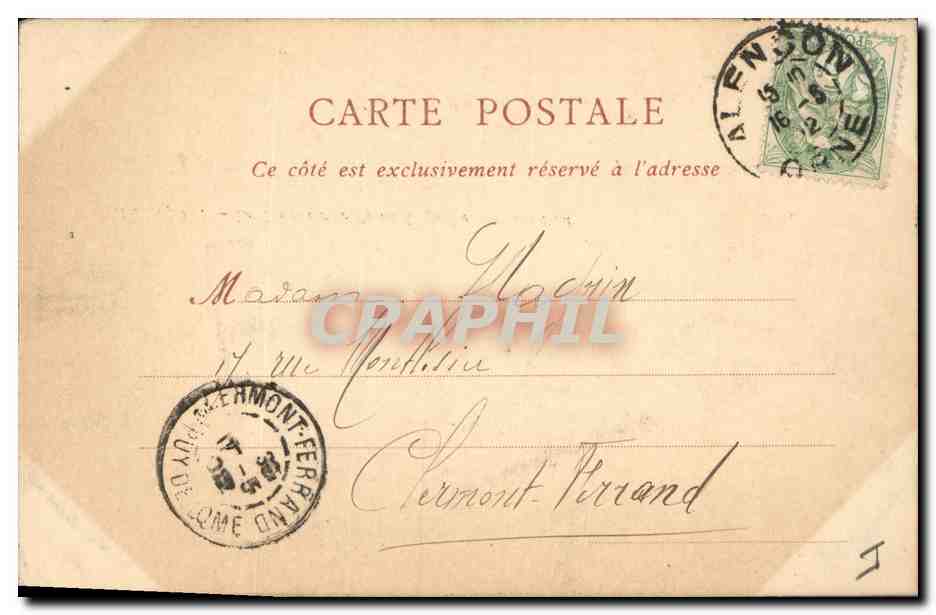 Alençon — Le Château & le Palais de Justice — ND Phot — Reverso