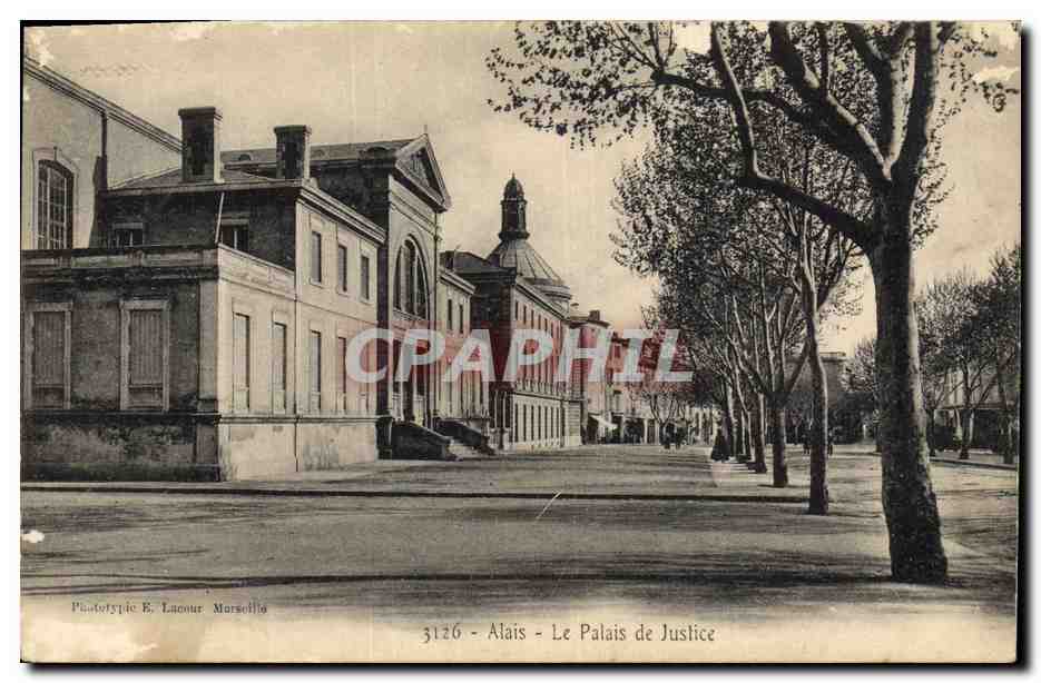CPA Palais de Justice Alais 