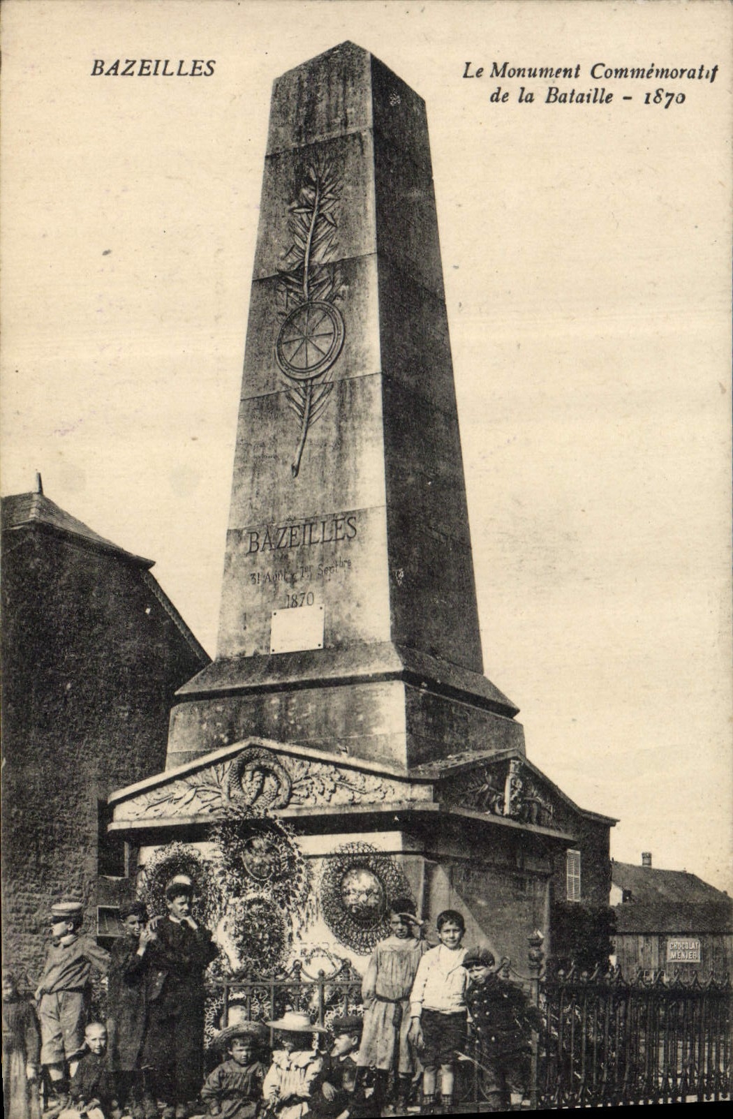 Bazeilles — Gedenkmonument der Schlacht von 1870 — Verlag: Pochain Menier