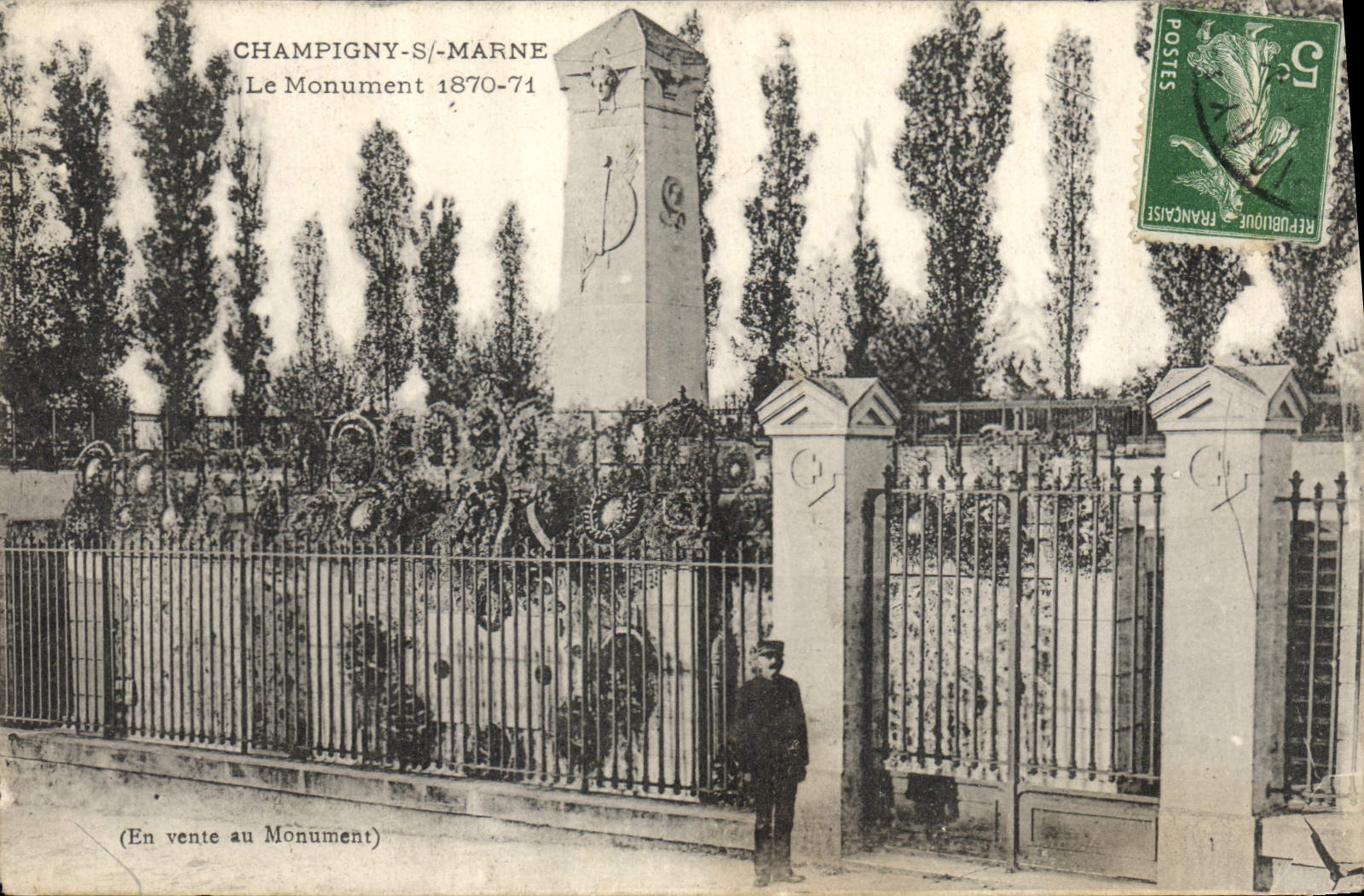 Champigny-s-Marne — Le Monument 1870-71 — (En vente au Monument)