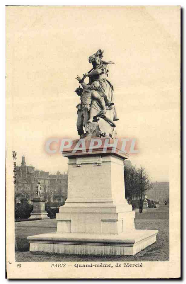 Paris — Quand-même, de Mercié — S.E. Paris, n°25