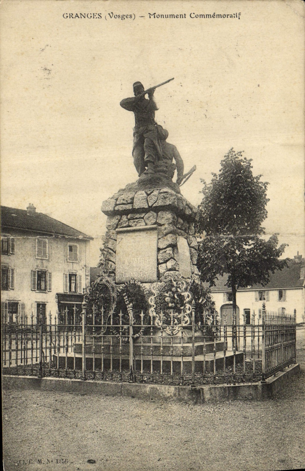 Granges (Vosges) — Monument Commémoratif — CL.C. M. N° 1556