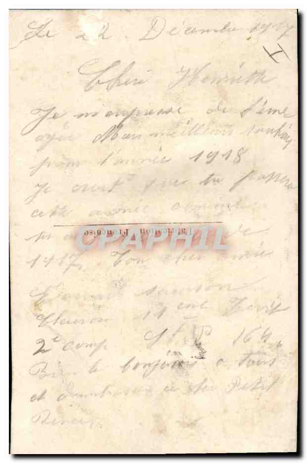 CPA Fantaisie Toilee Fleurs  — Rückseite