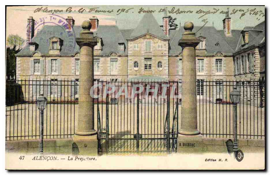 CPA Prefecture Alencon