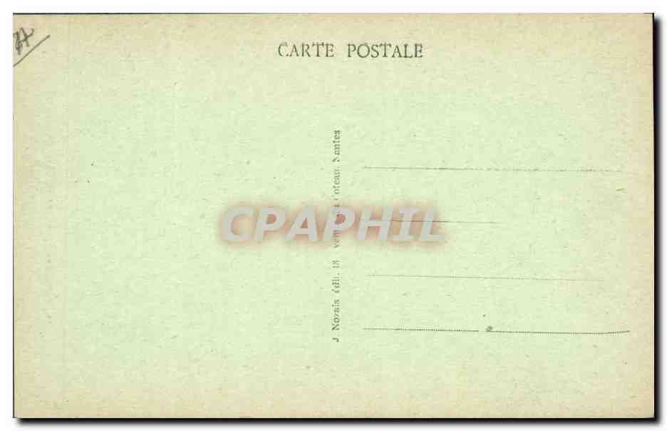 CPA Folklore Costume de Vannes  — Verso