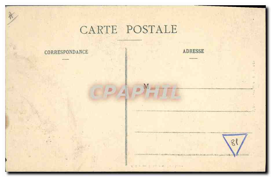 CPA Folklore Costume de Vannes  — Verso