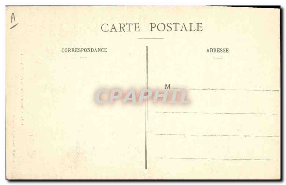CPA Folklore Jeune fille de Pont Aven  — Verso
