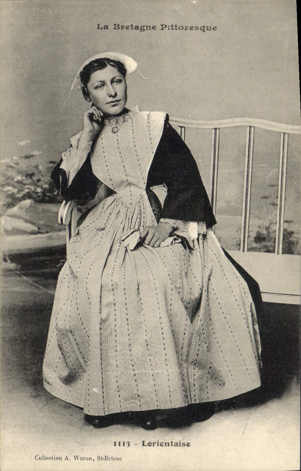 CPA Folklore Lorientaise 