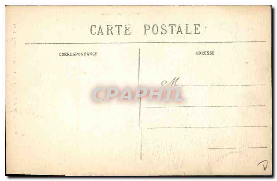 CPA Folklore Costume d'homme de Vannes et des environs  — Verso