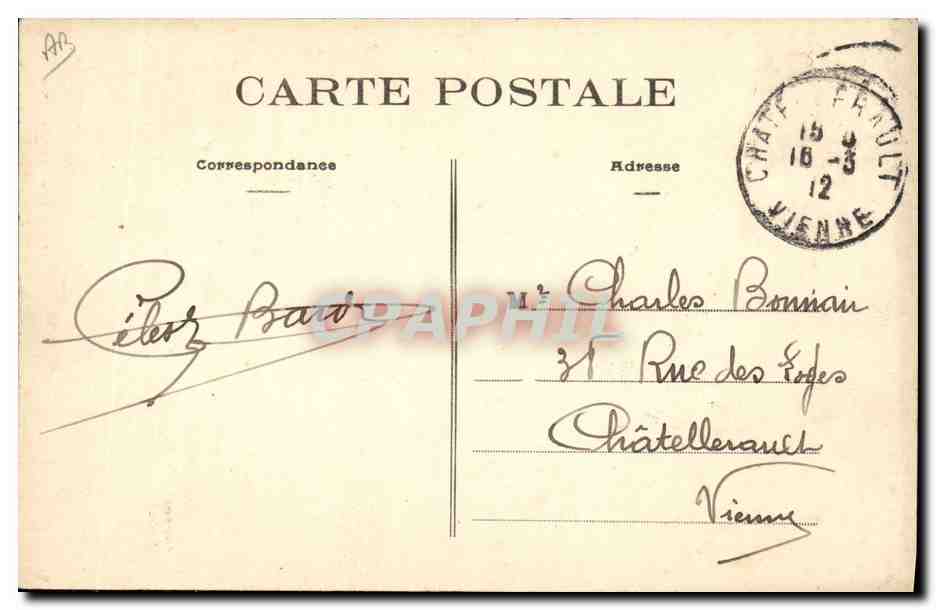 CPA Folklore Au Pays des Paludiers Paludier en grande tenue — Verso