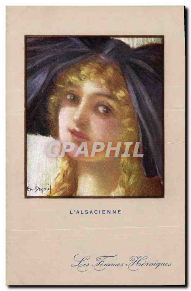 CPA Fantaisie Illustrateur Dupuis L'Alsacienne