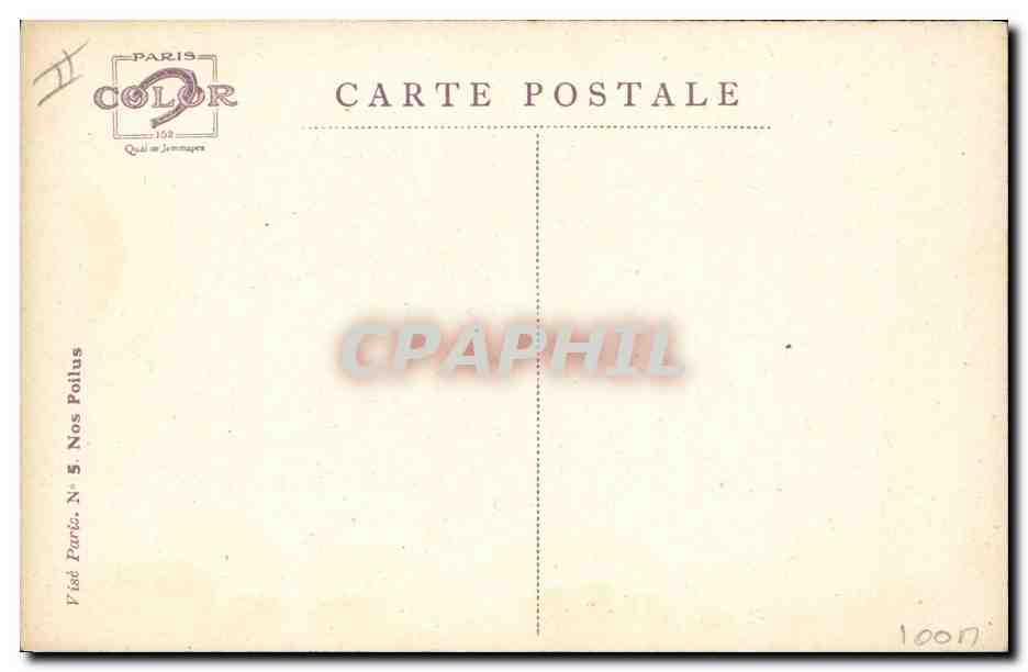 CPA Fantaisie Illustrateur Dupuis Militaria  — Rückseite