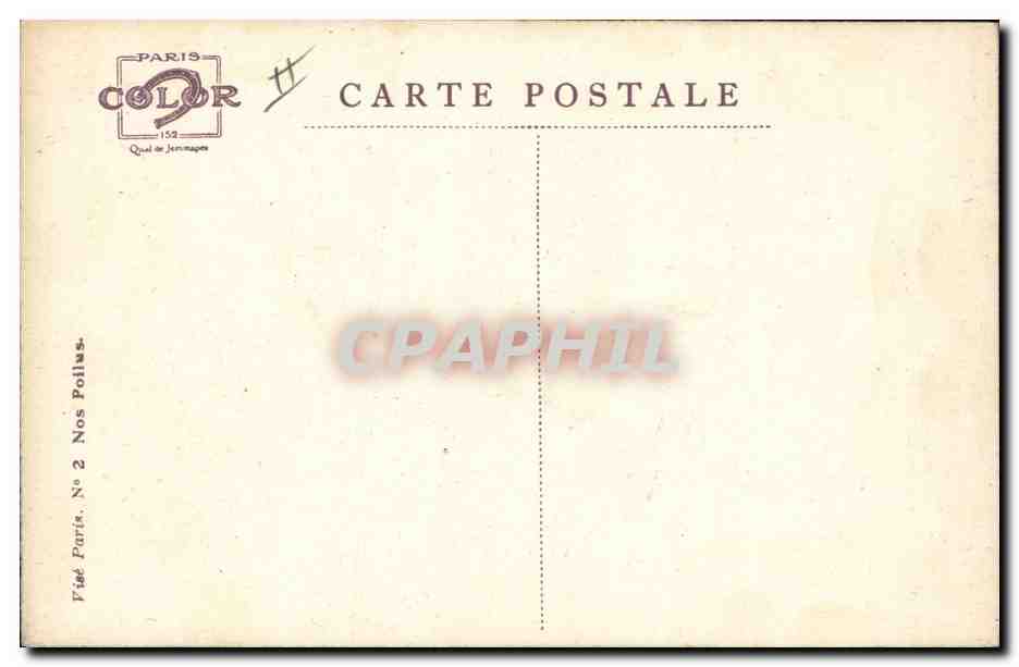 CPA Fantaisie Illustrateur Dupuis Militaria  — Rückseite