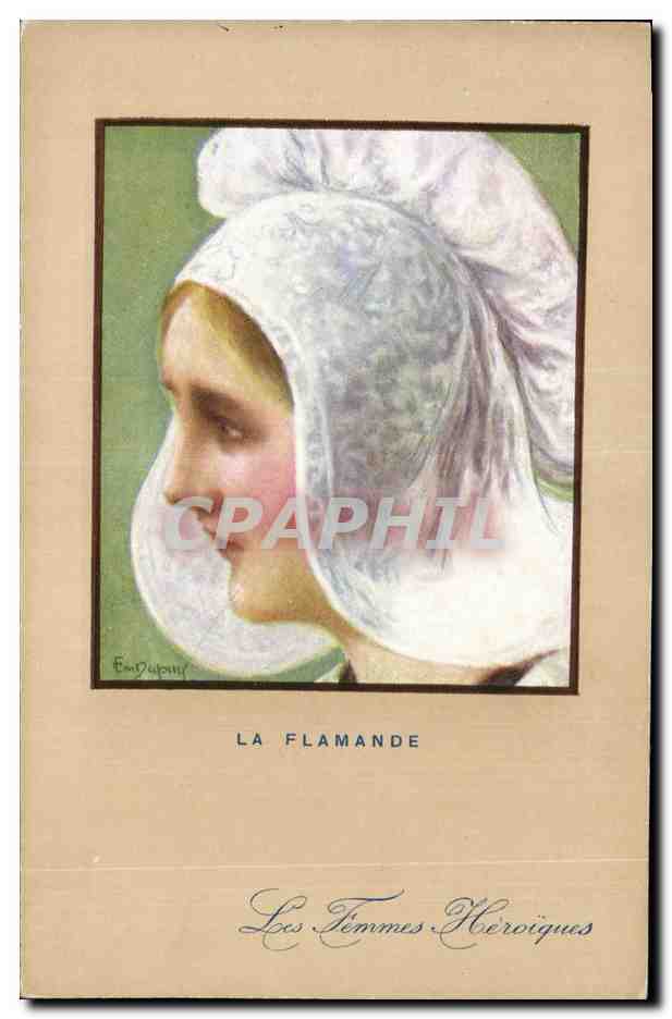 CPA Fantaisie Illustrateur Dupuis La Flamande 
