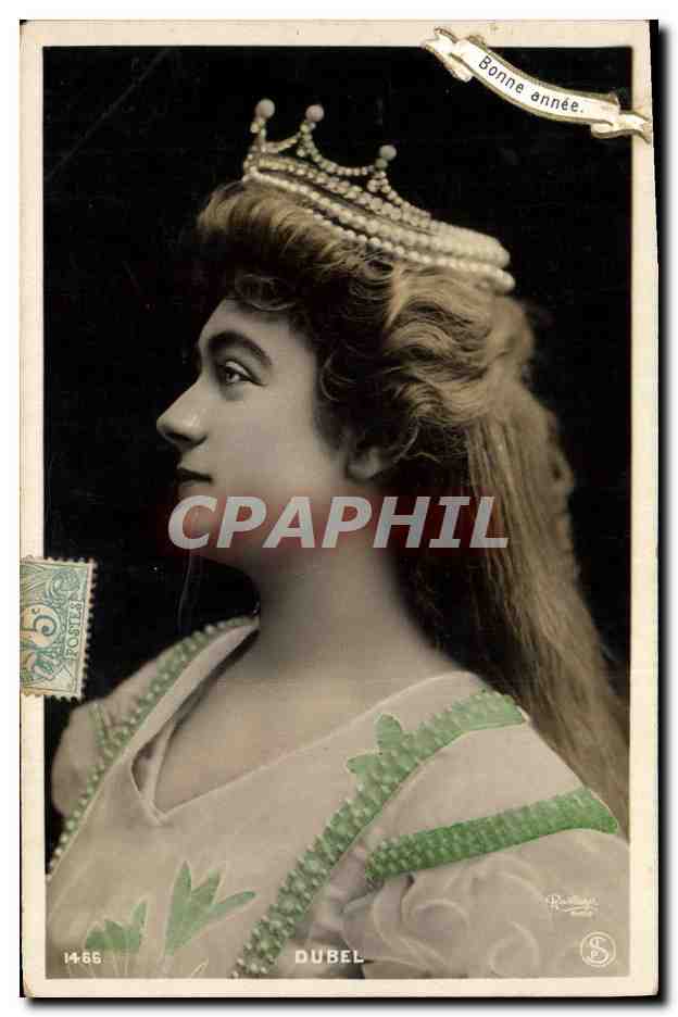 CPA Bijoux Femme Dubel 