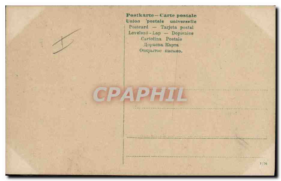 CPA Bijoux Femme  — Verso