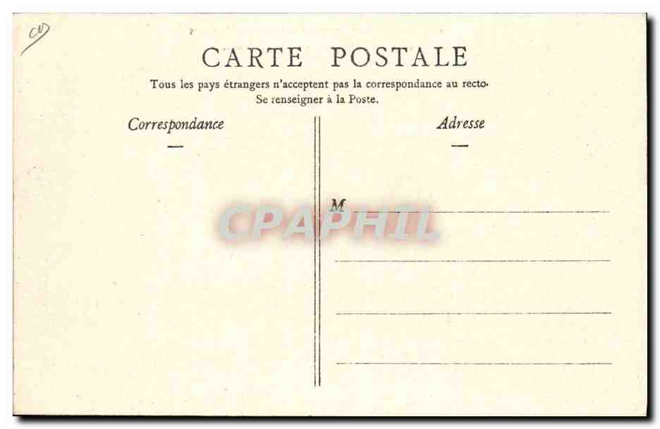 CPA Mine Mines La catastrophe des Mines de Courrieres Benediction de la fosse commune TOP  — Rückseite