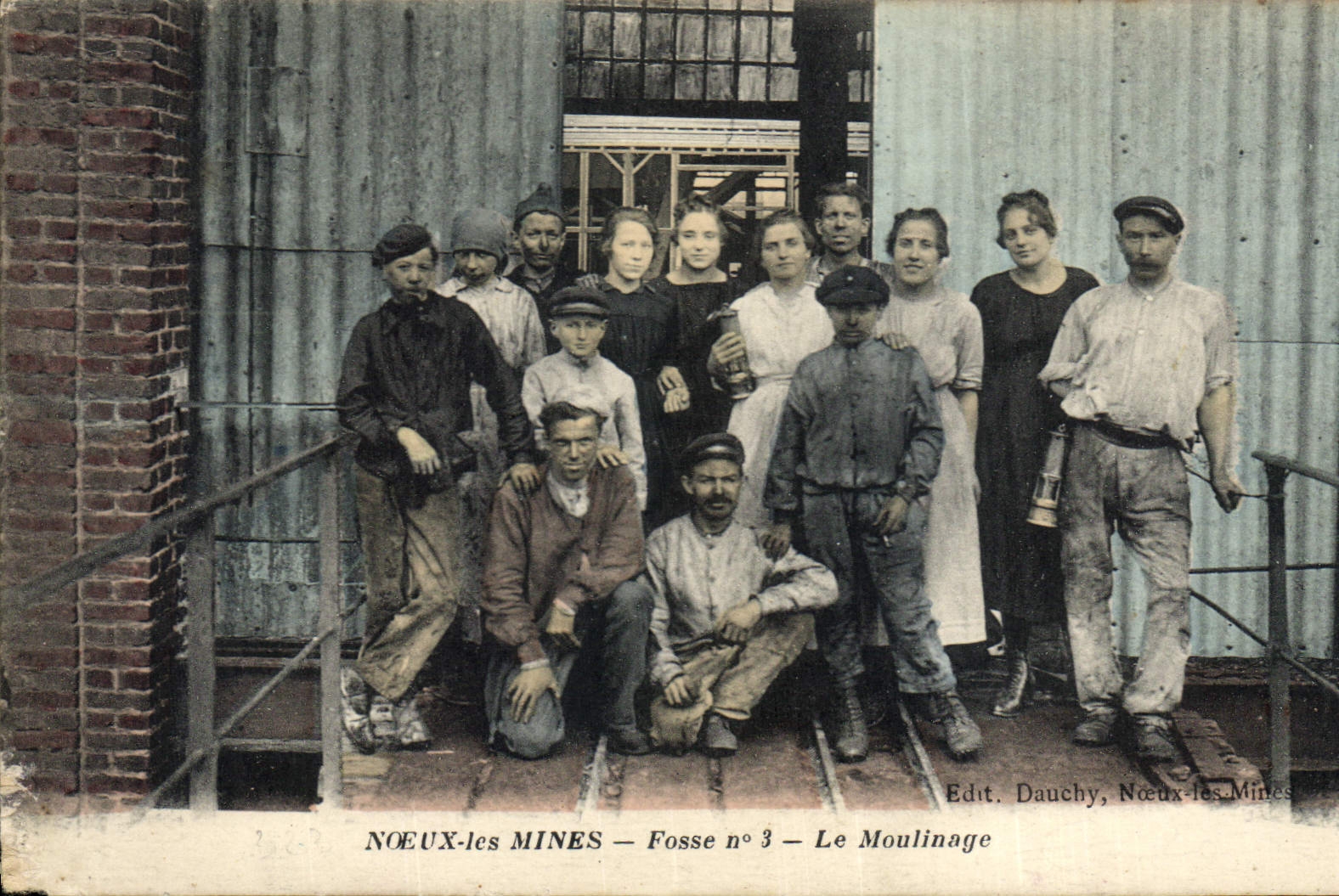 CPA Mine Mines Noeux les Mines Fosse 3 Le moulinage 