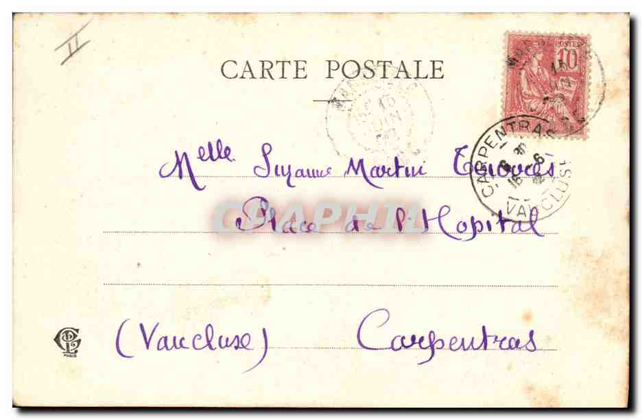Gondola o loc — Venecia — F. LAMBRK, n°9 — Reverso