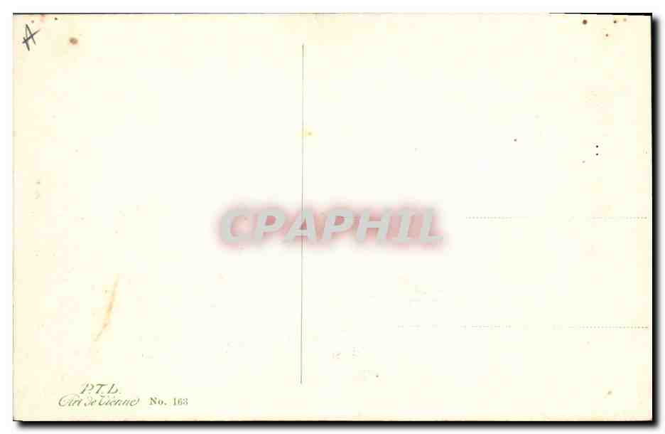 Paysage rural avec moutons et poules — Éditeur P.T.L. Art de l'Éclaireur, n° 163 — Verso