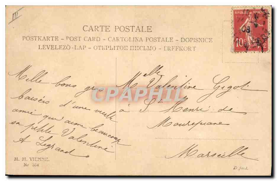 CPA Fantaisie Enfants Paques  — Rückseite