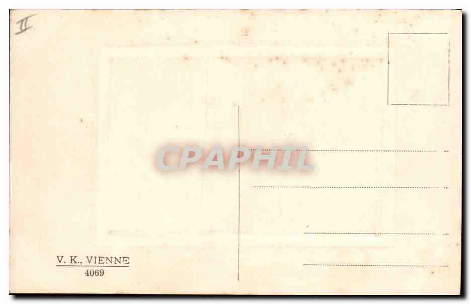 CPA Fantaisie Bonne annee Automobile  — Rückseite