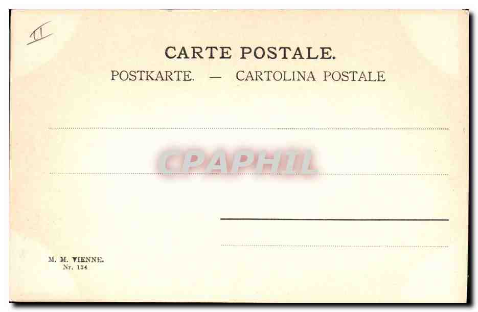 CPA Fantaisie Moutons  — Verso