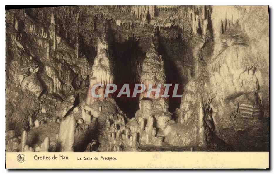 Grottes de Han — La Salle du Précipice — Éditeur H. S. P. (No 16)