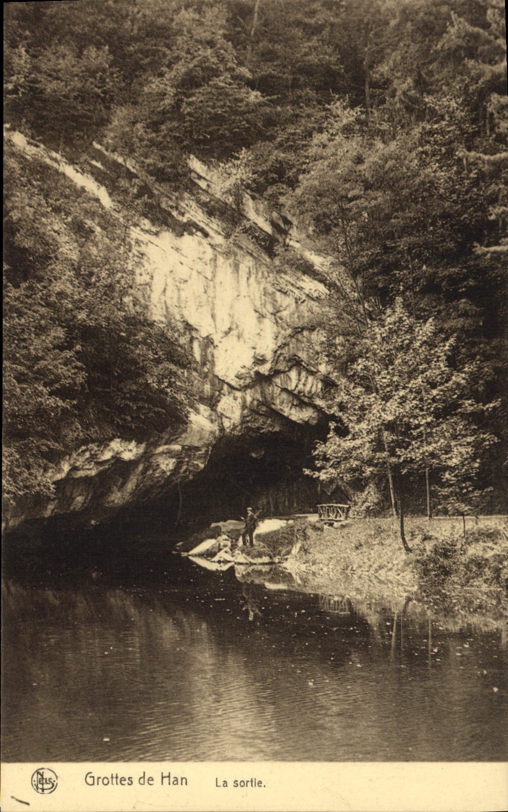 Grottes de Han — La sortie. — N. Bus, No 27