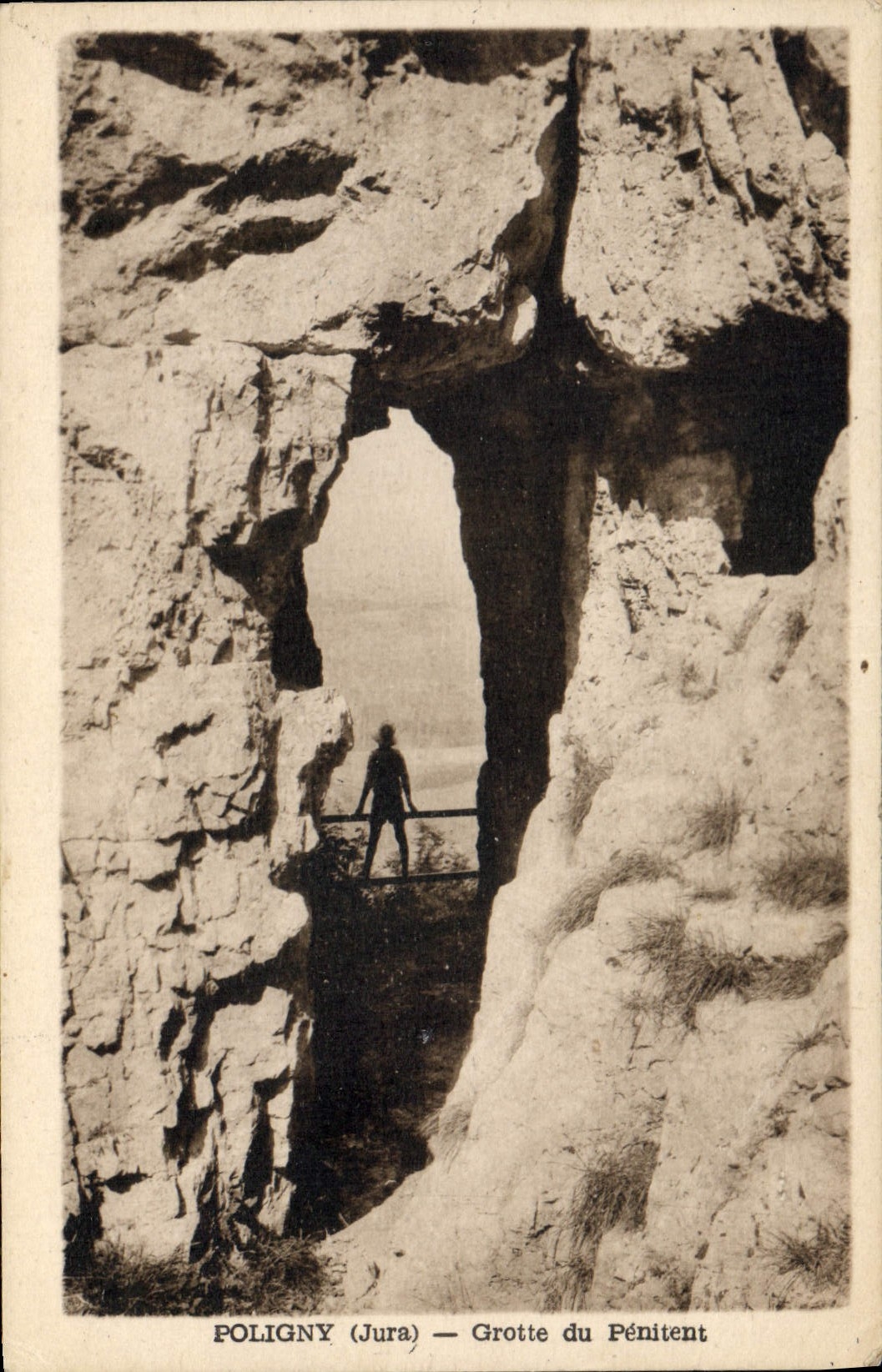 Poligny (Jura) — Grotte du Pénitent