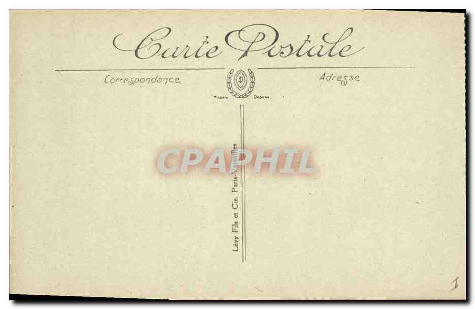 CPA Grotte Grottes Lourdes Temple des meduses — Rückseite