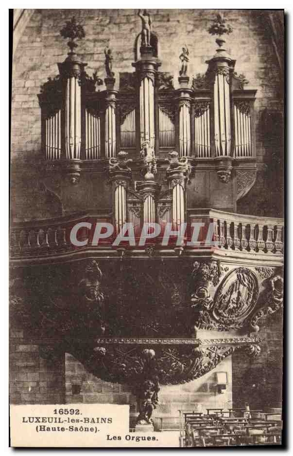 CPA Orgue Luxeuil les Bains Les orgues