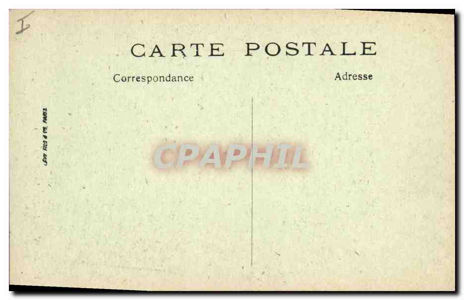 CPA Orgue Laon La cathedrale Les orgues — Verso