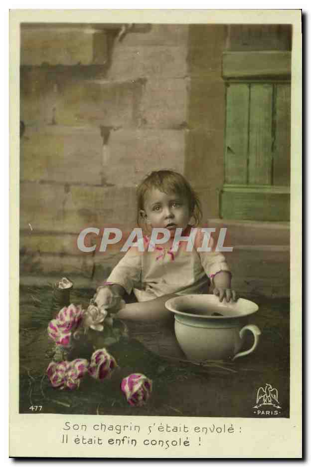 CPA Fantaisie Enfants Enfant Bebe 