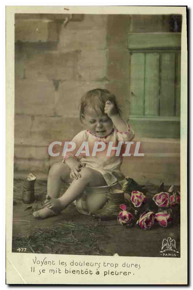 CPA Fantaisie Enfants Enfant Bebe 