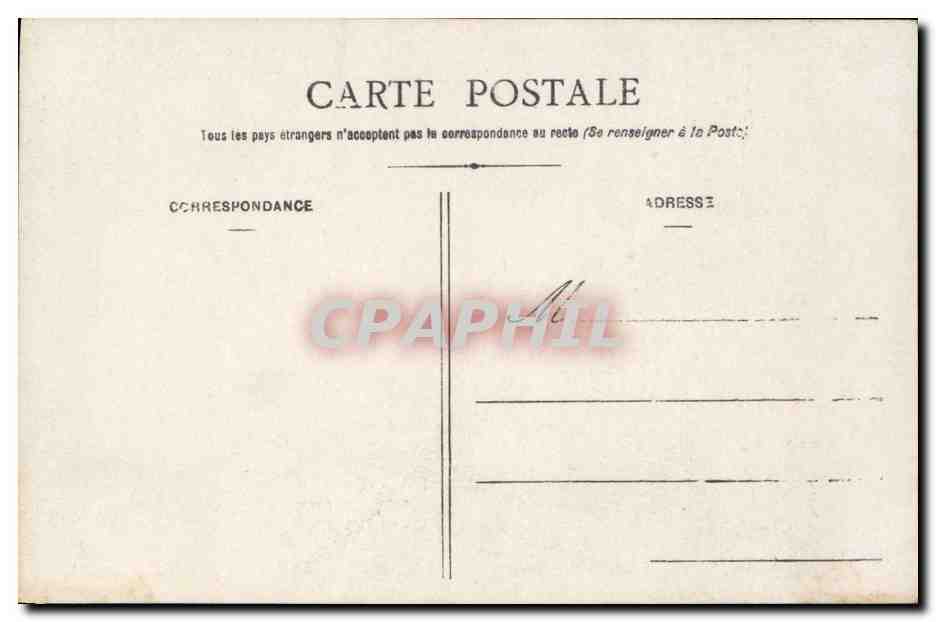 CPA Fantaisie Enfants Enfant Bebe  — Rückseite