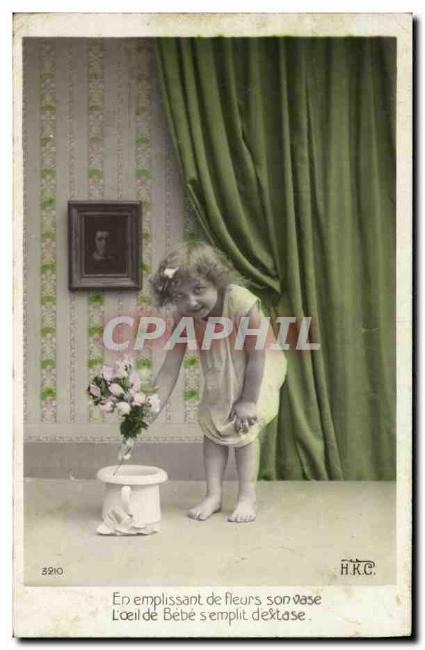 CPA Fantaisie Enfants Enfant Bebe 