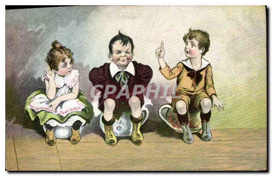 CPA Fantaisie Enfants Enfant Bebe 