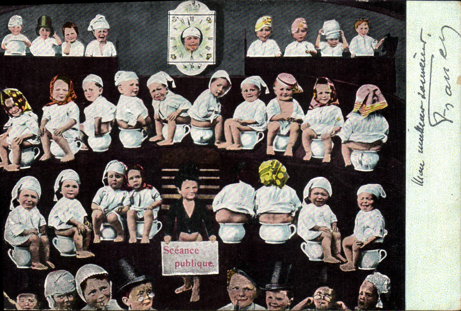 CPA Fantaisie Enfants Enfant Bebe 