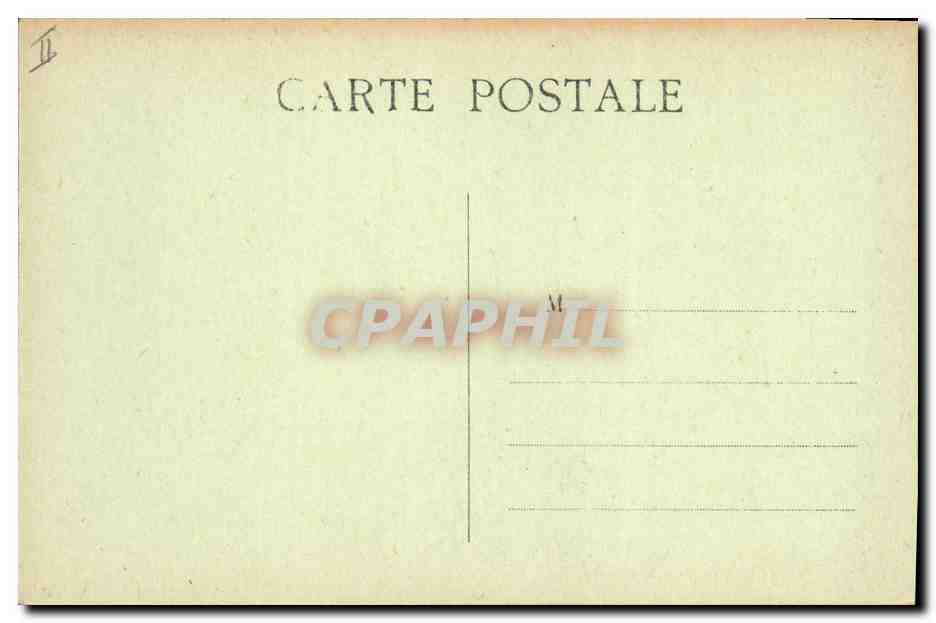 CPA Palais de justice Clocher de l'eglise St Andre  — Verso