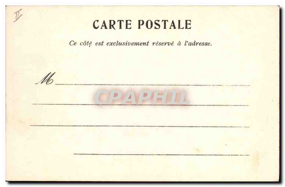 CPA Palais de justice Agen  — Verso