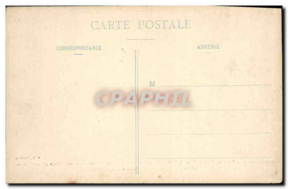 CPA Palais de justice Arras La Porte du Palais St Vaast  — Verso