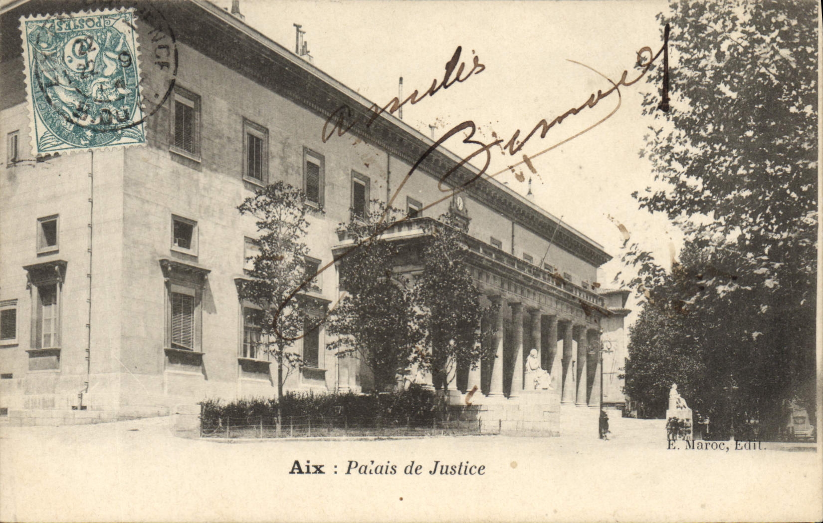 CPA Palais de justice Aix 
