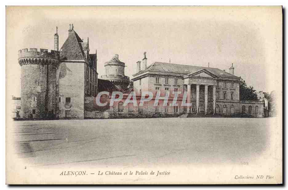 CPA Palais de justice Alencon Le chateau 