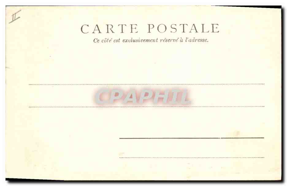 CPA Palais de justice Angers Les Penitentes actuellement Justice de Paix de la Doutre  — Verso